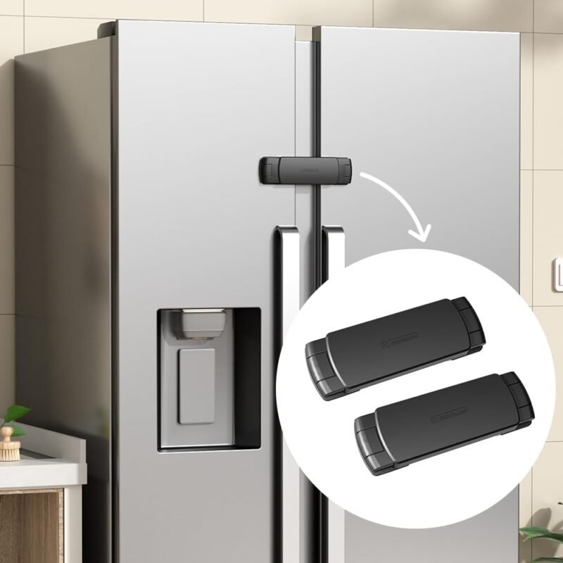 Keep Kids Safe: Review of the EUDEMON French Door Refrigerator Lock
