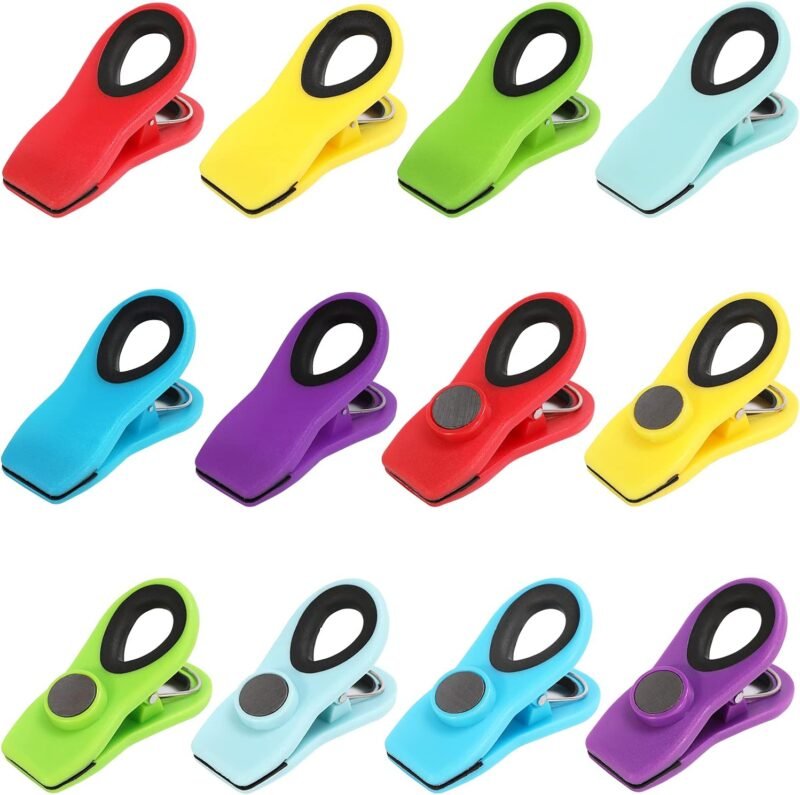Keep Snacks Fresh: Review of 12 Pack Magnetic Chip Clips
