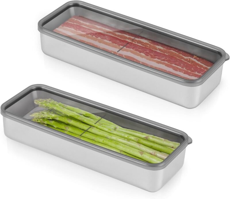 Keep Your Bacon Fresh: The Ultimate Airtight Bacon Container for Your Fridge