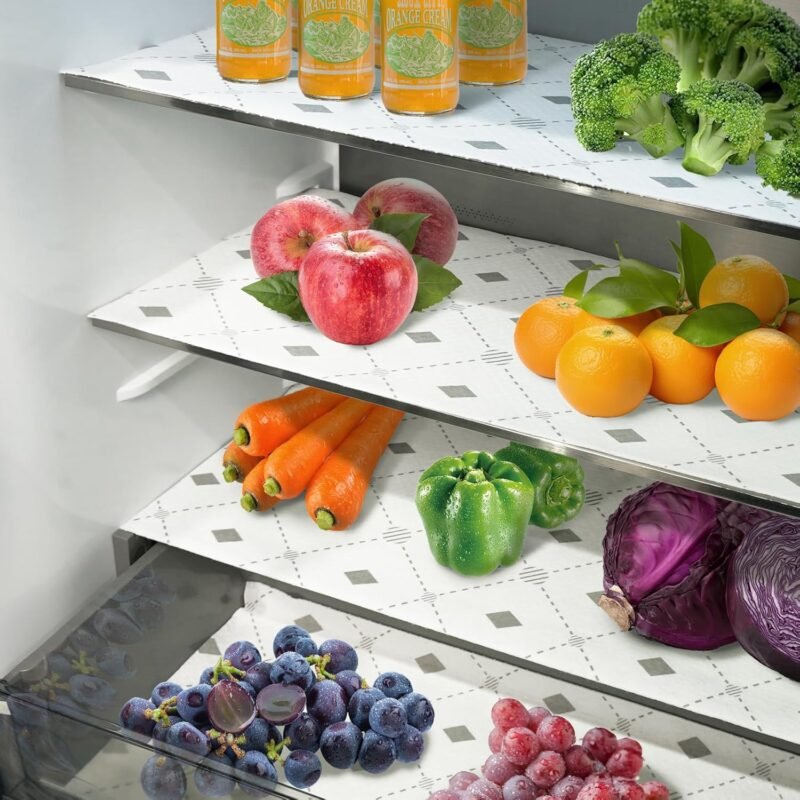 Keep Your Fridge Fresh: Review of Non-Slip Absorbent Refrigerator Liners