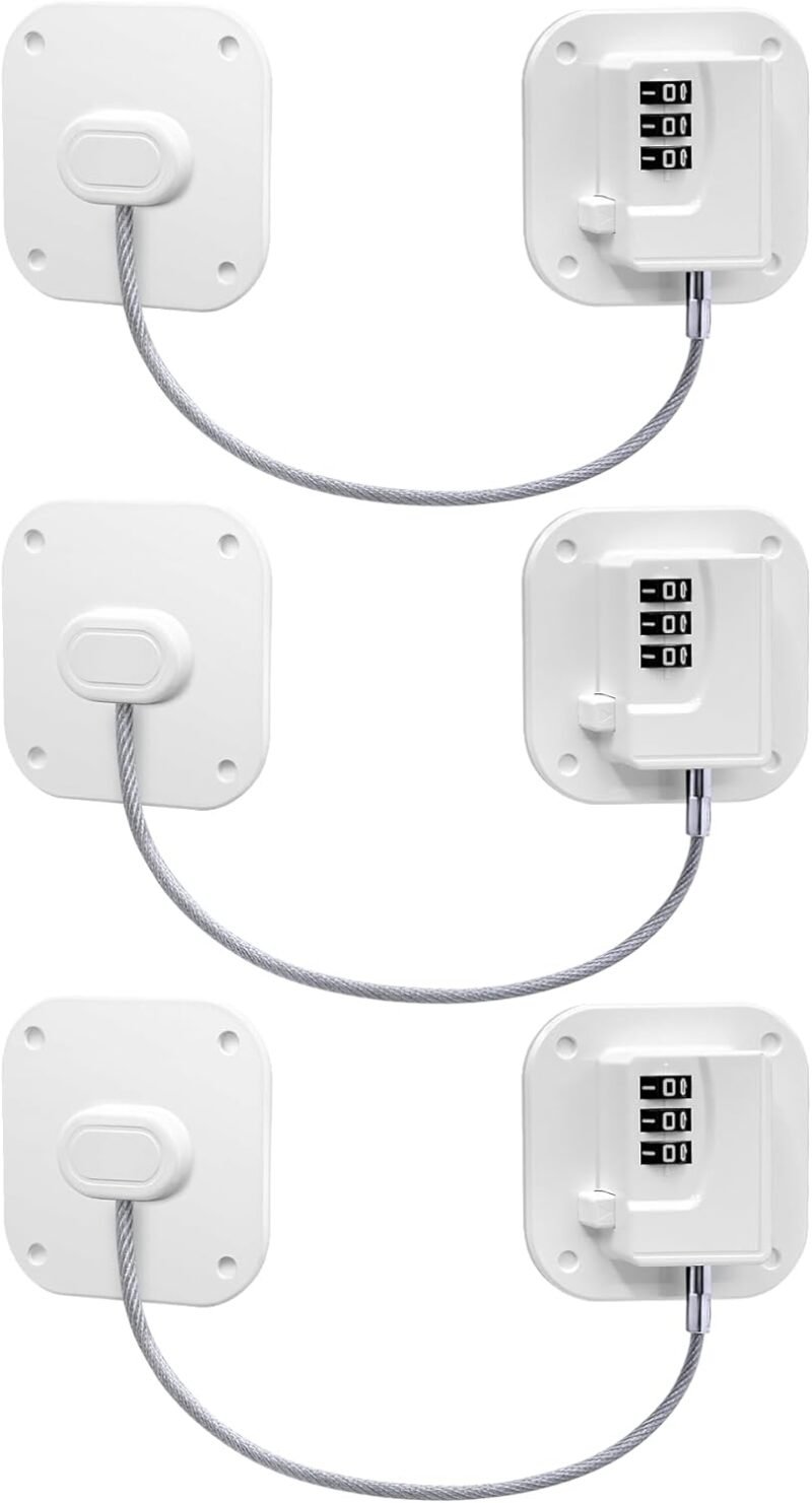 Keep Your Kids Safe: Review of 3Pack Premium Fridge Cabinet Locks