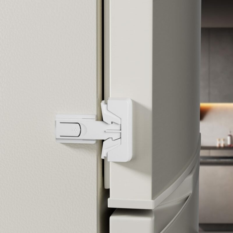 Keep Your Little Ones Safe: YUNKEY Child Proof Refrigerator Lock Review