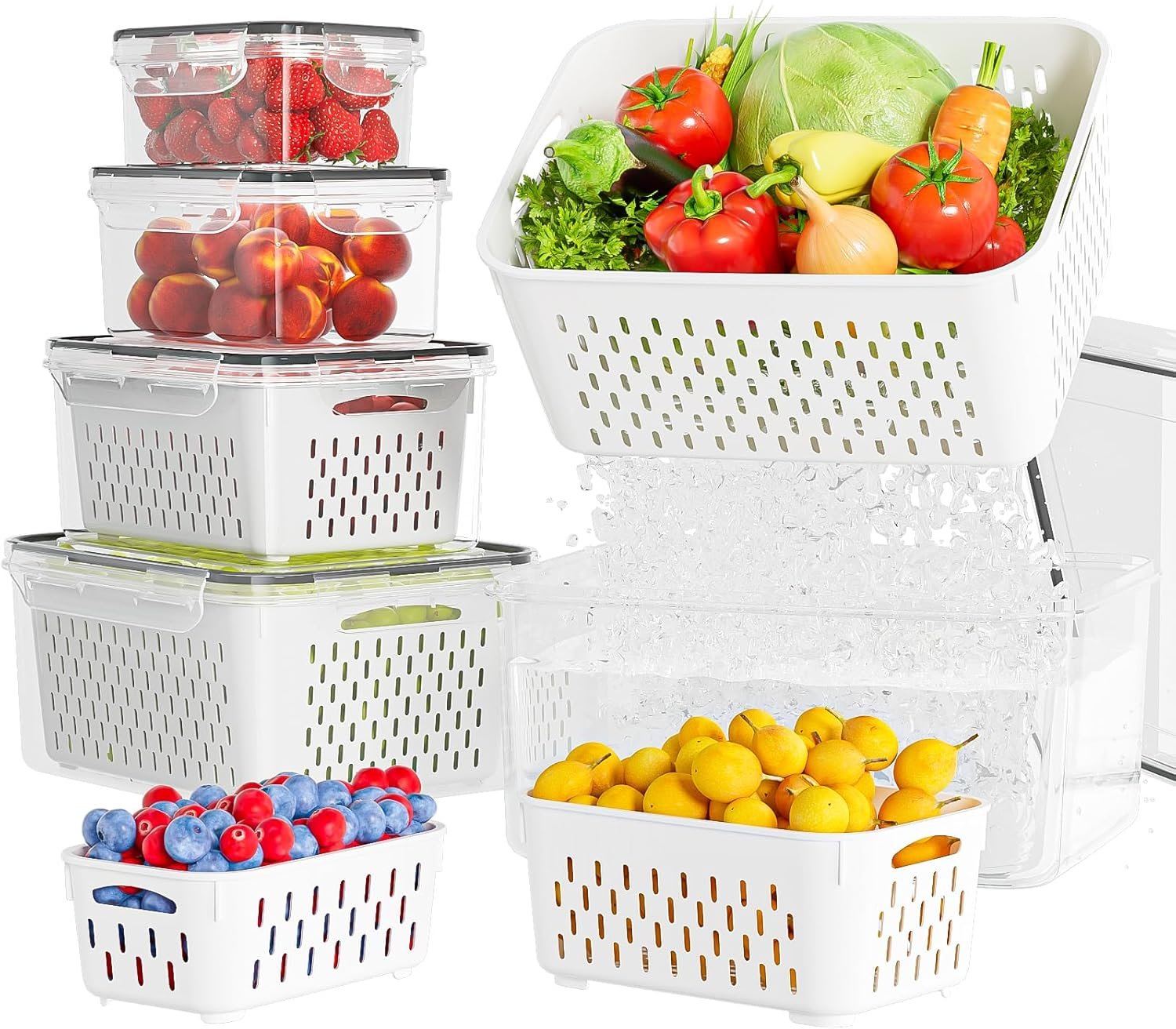 Keep Your Produce Fresh: Review of 5 Pack Fruit Storage Containers