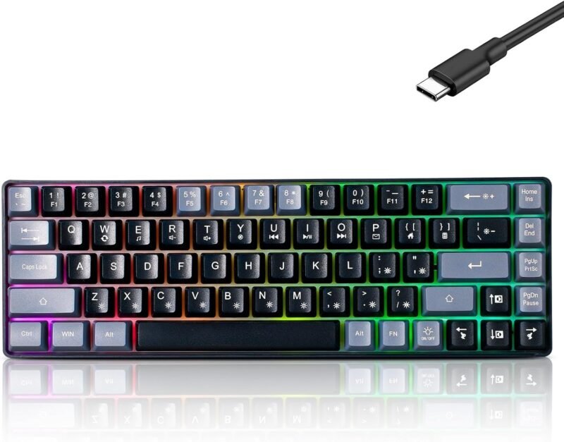 Kick Your Game Up a Notch: The Ultimate 60% Wired Mechanical Keyboard Review