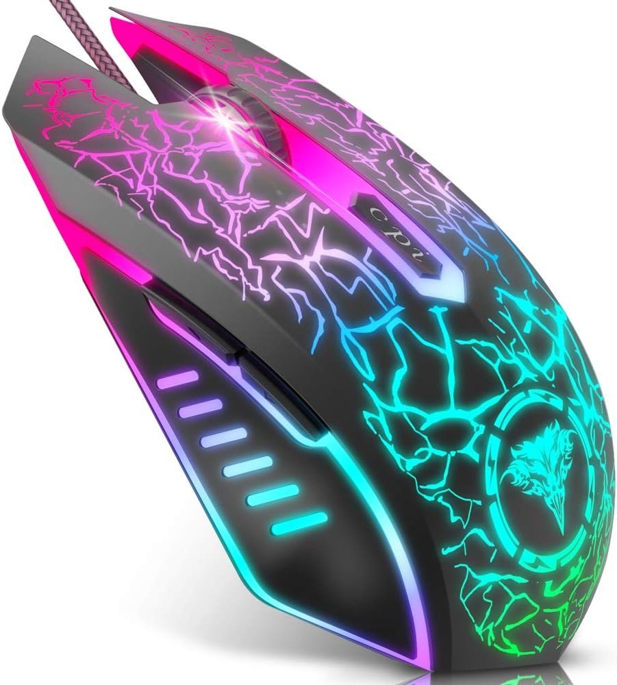 Level Up Your Game: BENGOO Wired RGB Gaming Mouse Review!