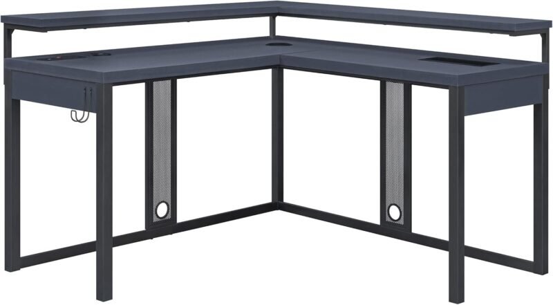 Level Up Your Game: OSP Home Furnishings L-Shape Gaming Desk Review