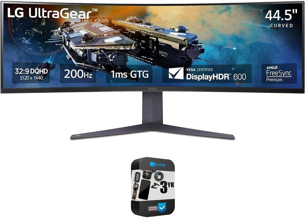 Level Up Your Gaming: LG 45GR75DCB 45-Inch Curved Monitor Review & Recommendations