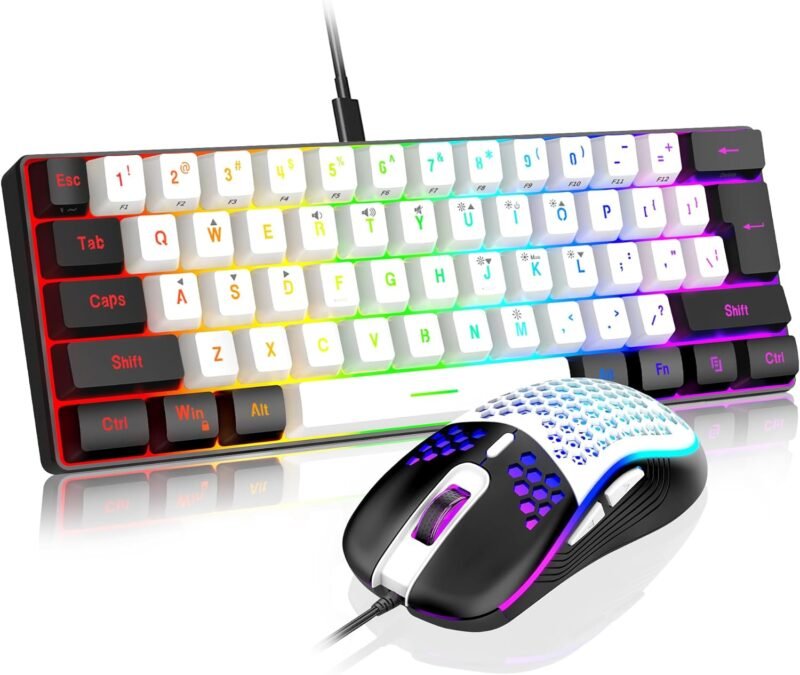 Level Up Your Gaming: RedThunder 60% RGB Keyboard & Mouse Combo Review