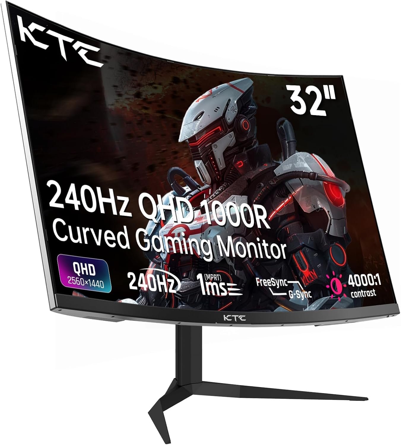 Level Up Your Gaming: Review of the 32-Inch Curved 240Hz QHD Monitor