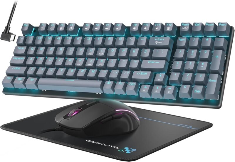 Level Up Your Gaming: Review of the Ultimate Mechanical Keyboard and Mouse Combo!