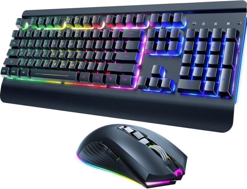Level Up Your Gaming: The RisoPhy Wireless Keyboard and Mouse Combo Review