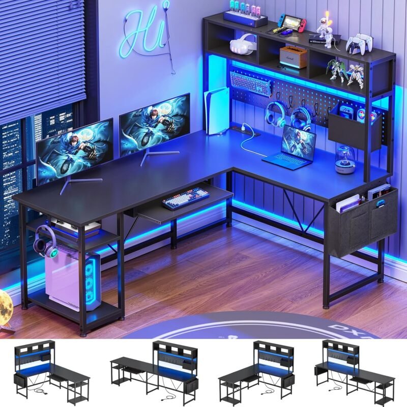 Level Up Your Setup: SEDETA L Shaped Gaming Desk Review