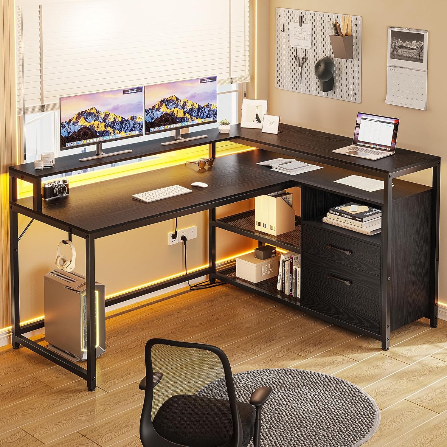 Level Up Your Space: SEDETA L Shaped Gaming Desk Review