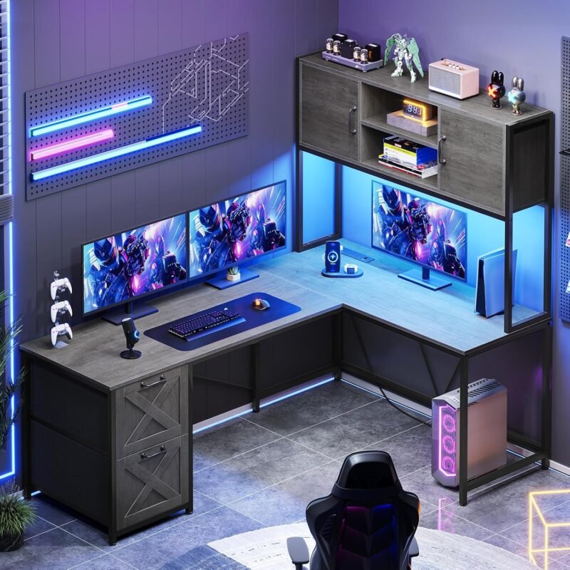 Level Up Your Workspace: SEDETA L Shaped Gaming Desk Review