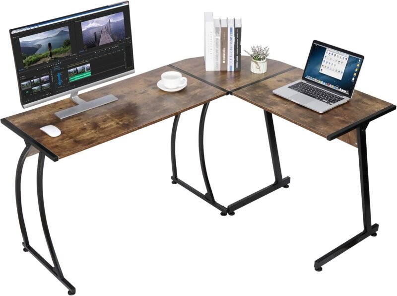 Level Up Your Workspace: The Modern L-Shaped Gaming Desk Review