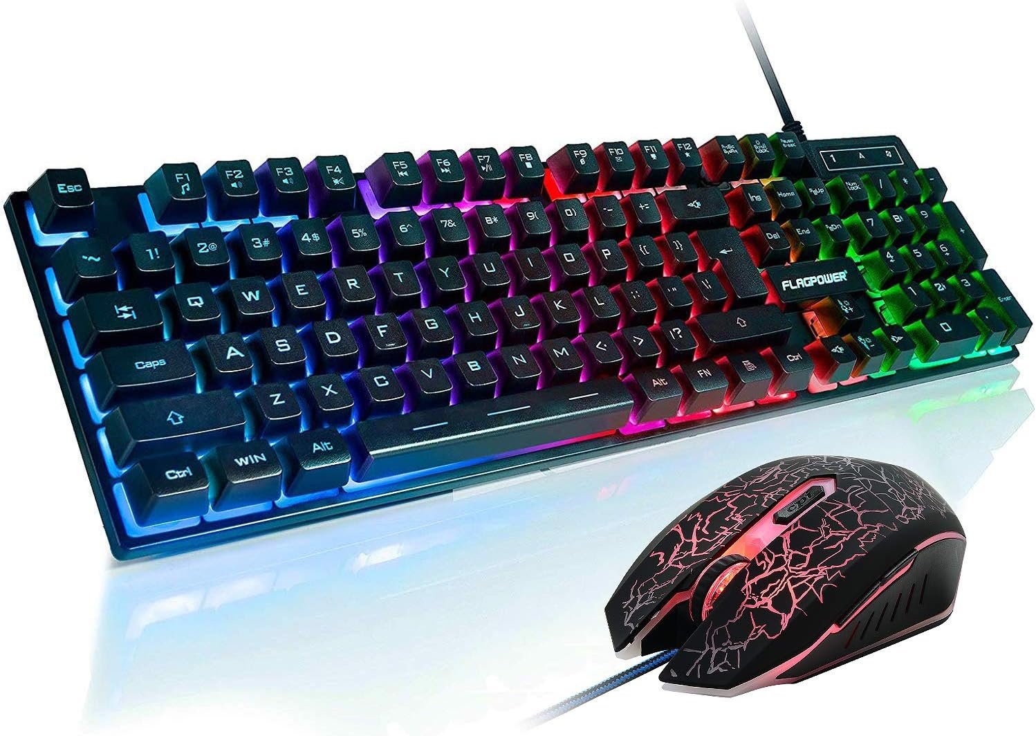 Light Up Your Game: The Ultimate RGB Gaming Keyboard and Mouse Combo Review