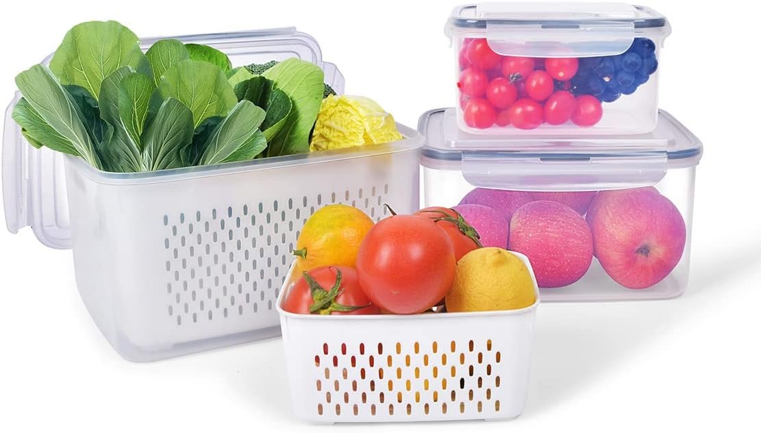 Maximize Freshness: Review of Plutuus Fruit & Vegetable Storage Containers