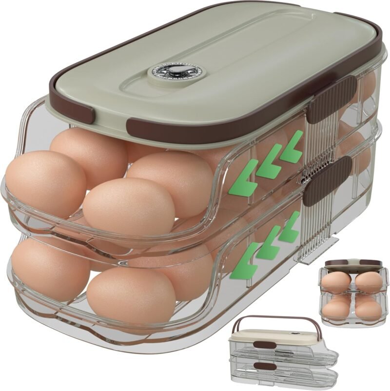 Maximize Freshness: The Ultimate Egg Holder for Your Fridge