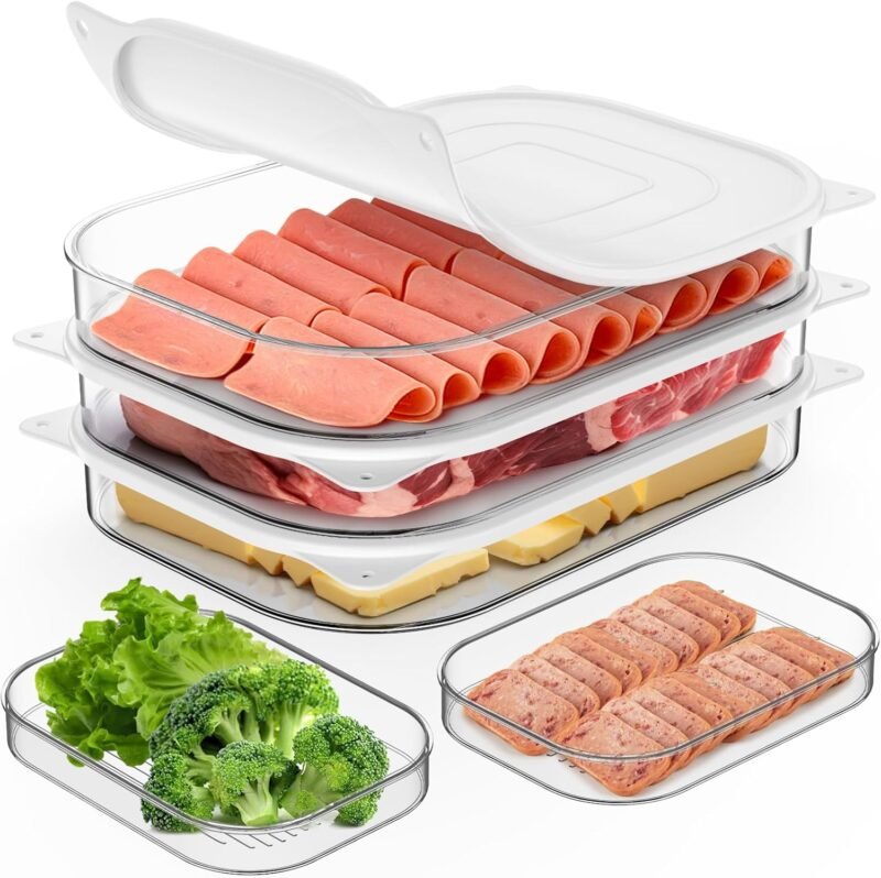 Maximize Freshness: Top Reviews of the Deli Meat Container Set for Your Fridge!
