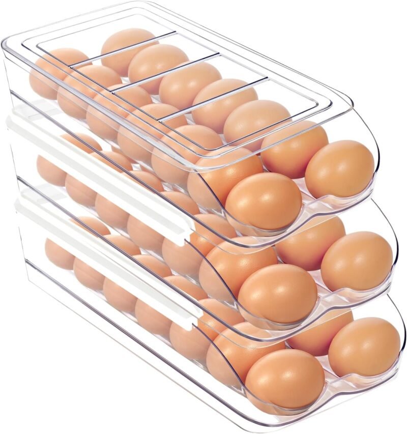 Maximize Fridge Space: Review of the Automatic Rolling Egg Organizer