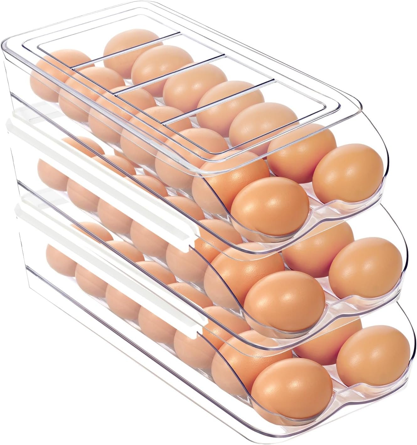 Maximize Fridge Space: Review of the Automatic Rolling Egg Organizer