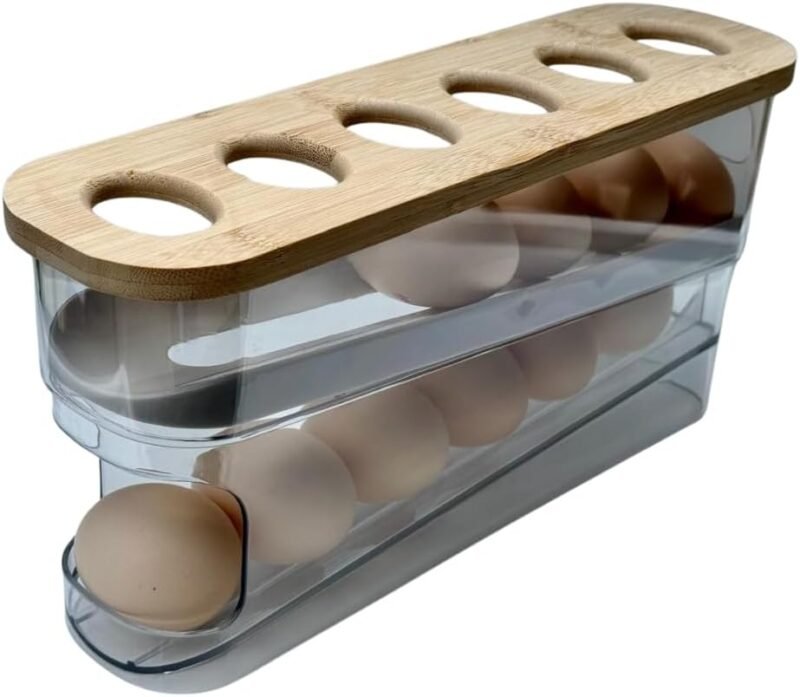 Maximize Kitchen Efficiency: Review of the Durable Clear Plastic Egg Dispenser