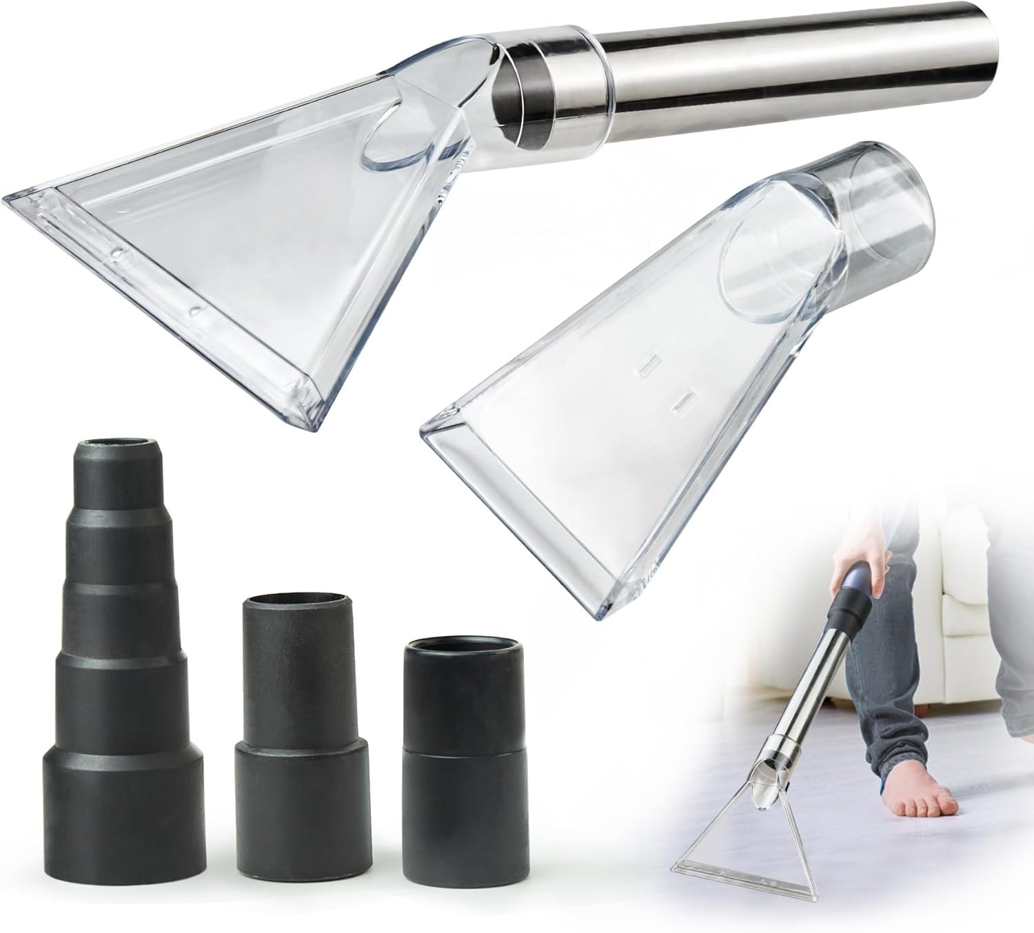 Maximize Your Cleanup: The Universal Clear Vacuum Extraction Accessory Review