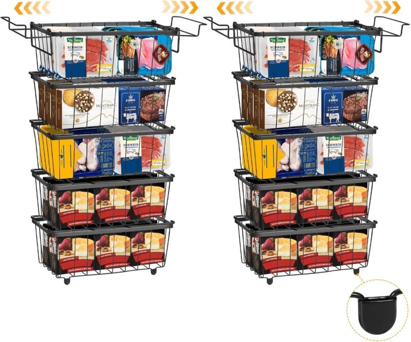 Maximize Your Freezer Space: The Ultimate 10-Pack Organizer Bins Review!