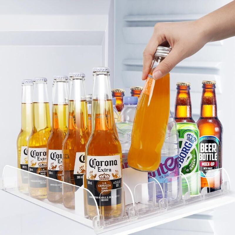 Maximize Your Fridge Space: Review of Stacking Can Dispensers for 12 Cans