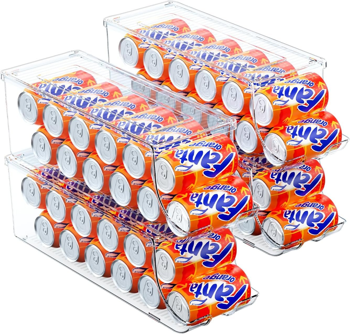 Maximize Your Fridge Space: The Ultimate 4 Pack Soda Can Organizer Review