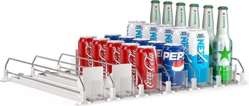 Maximize Your Fridge Space: The Ultimate Soda Can Dispenser Review!