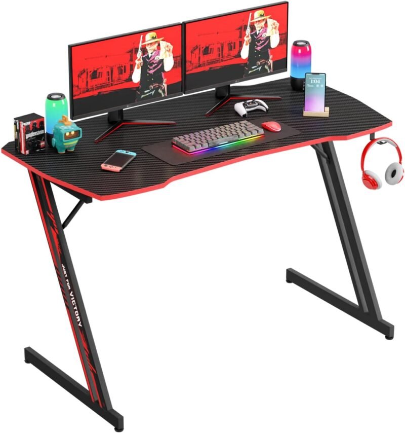 Maximize Your Game: Review of the PayLessHere 47 Inch Z-Shaped Gaming Desk