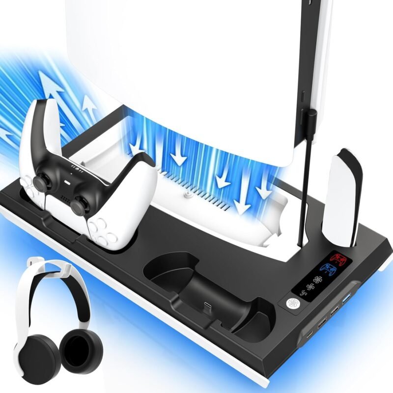 Maximize Your Gaming: The Ultimate PS5 Cooling Station & Charging Hub Review