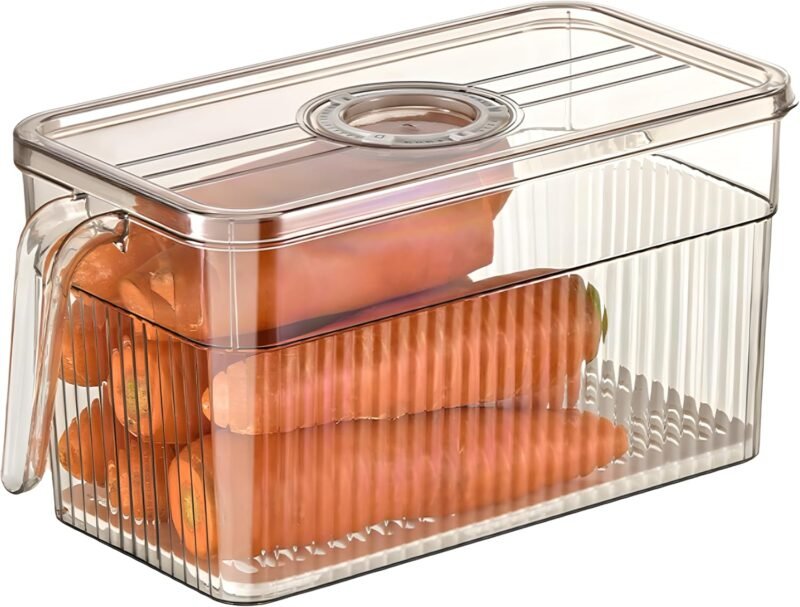 Maximize Your Kitchen Space: Review of the XlAOLINDUO Stackable Fridge Organizer Bins