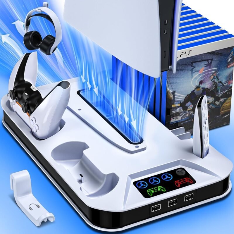 Maximize Your Play: Ultimate PS5 Cooling & Charging Station Review