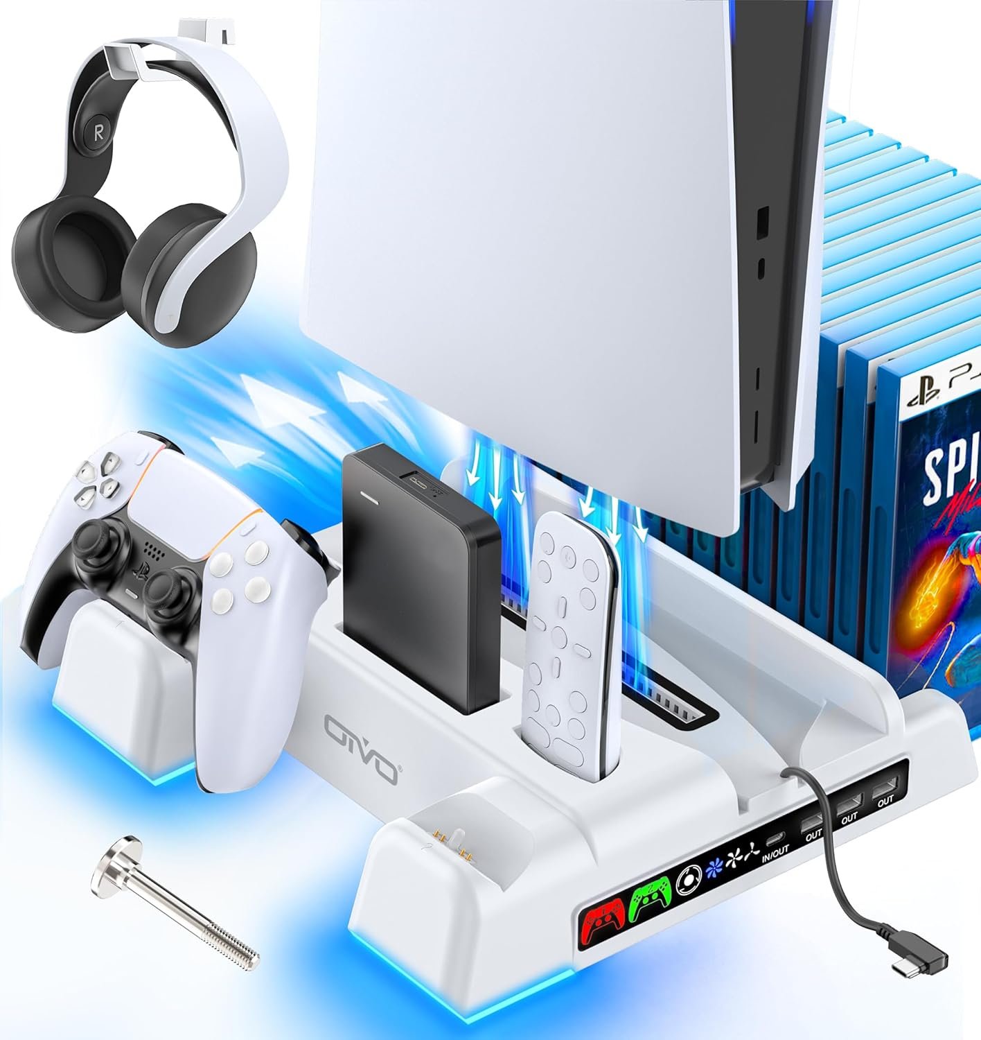 Maximize Your PS5 Experience: Review of the Ultimate Stand and Cooling Station!
