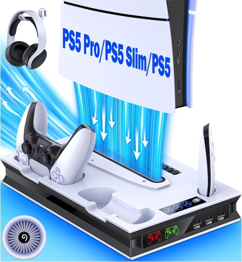 Maximize Your PS5 Experience: The Ultimate Cooling & Charging Stand Review