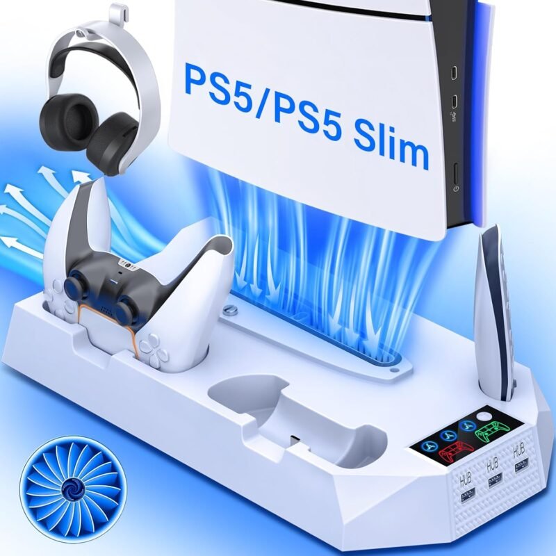 Maximize Your PS5 Performance: Ultimate Cooling Station & Controller Charger Review