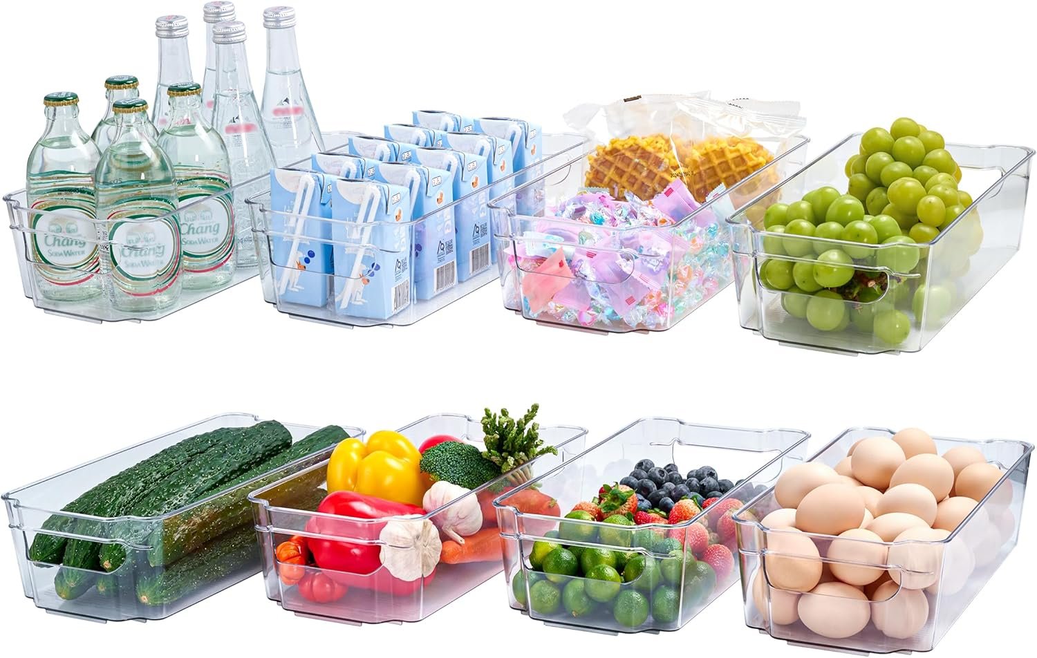 Maximize Your Space: A Review of 8 Pack Clear Plastic Storage Bins for Ultimate Organization