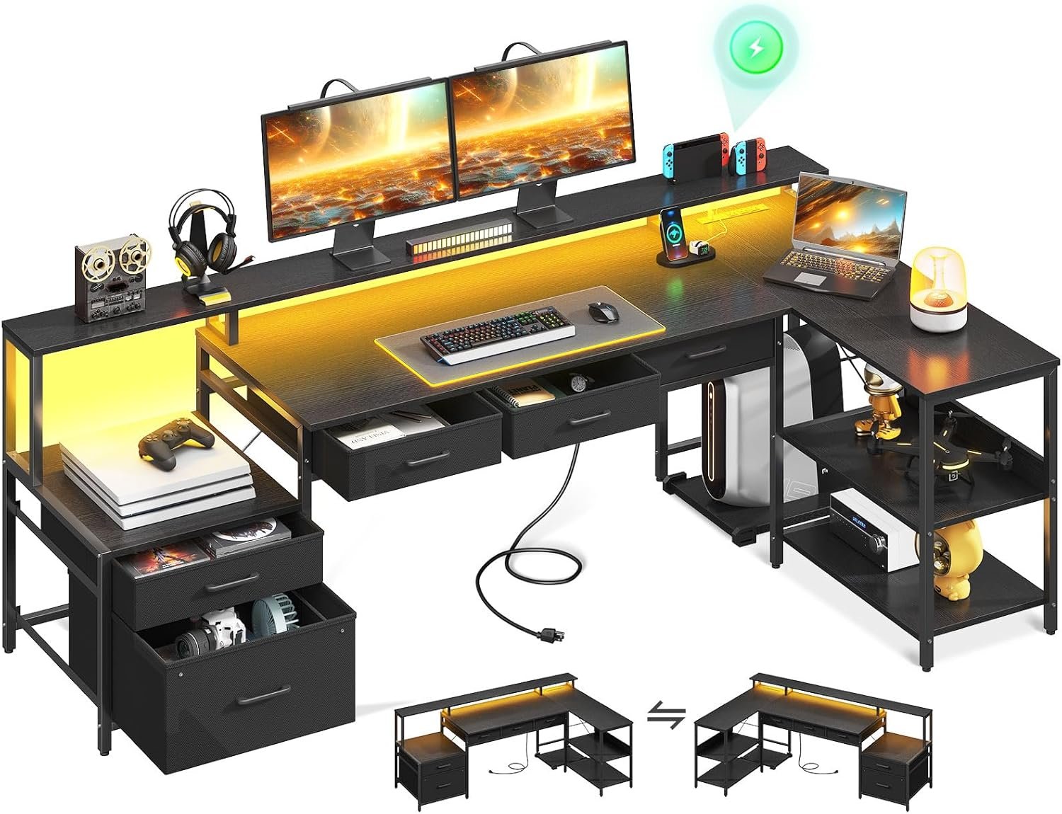 Maximize Your Space: AODK L Shaped Desk Review & Recommendations