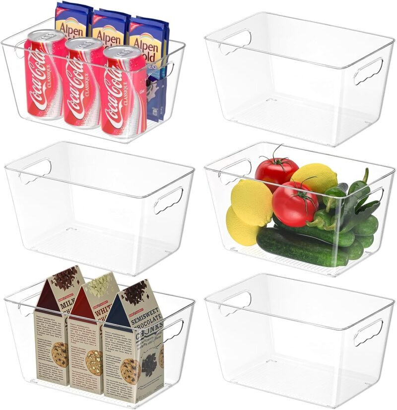 Maximize Your Space: BALEINE Clear Plastic Storage Bins Review