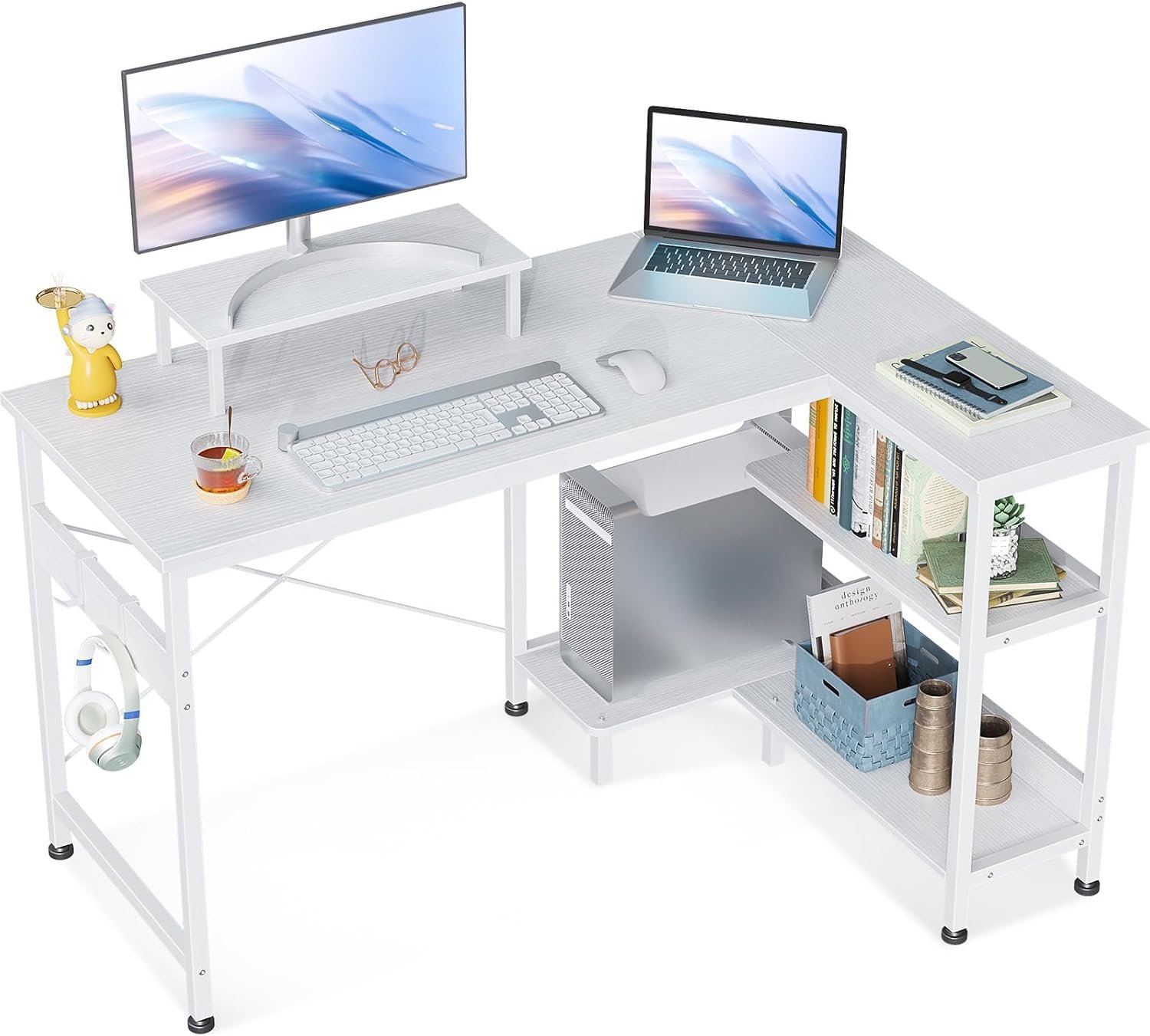 Maximize Your Space: ODK 47 Inch L-Shaped Computer Desk Review