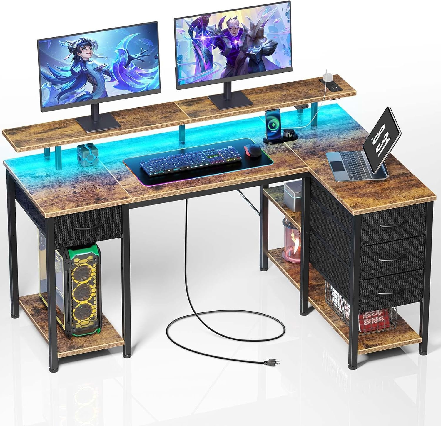 Maximize Your Space: Seventable L Shaped Computer Desk Review