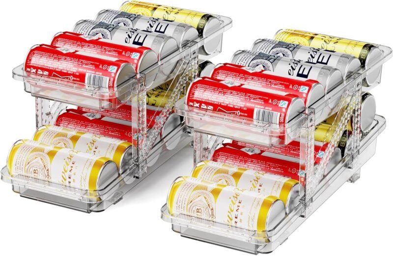 Maximize Your Space: The Best Drink Organizer for Your Fridge!