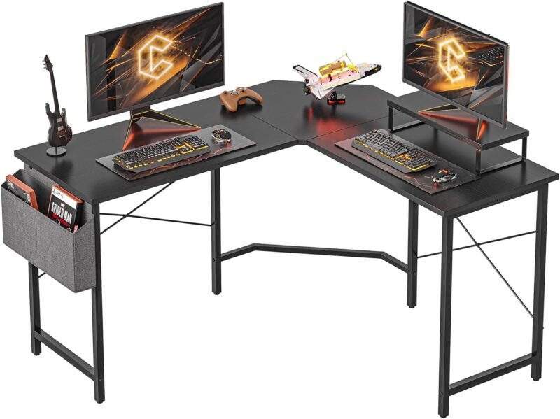 Maximize Your Space: The CubiCubi L Shaped Gaming Desk Review