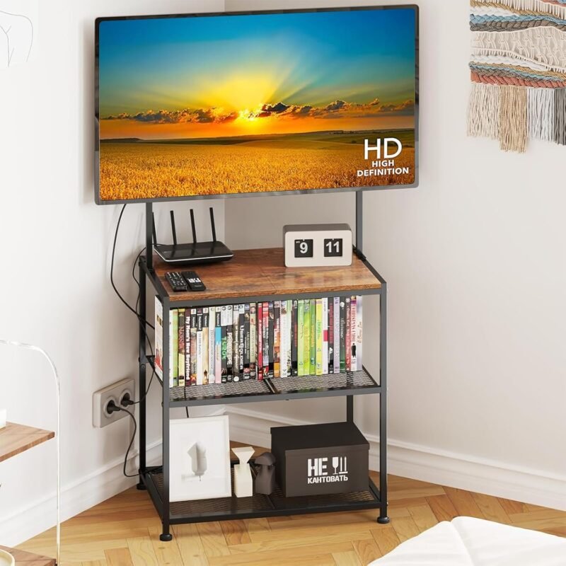Maximize Your Space: The Ultimate 23"-50" Corner TV Stand Review
