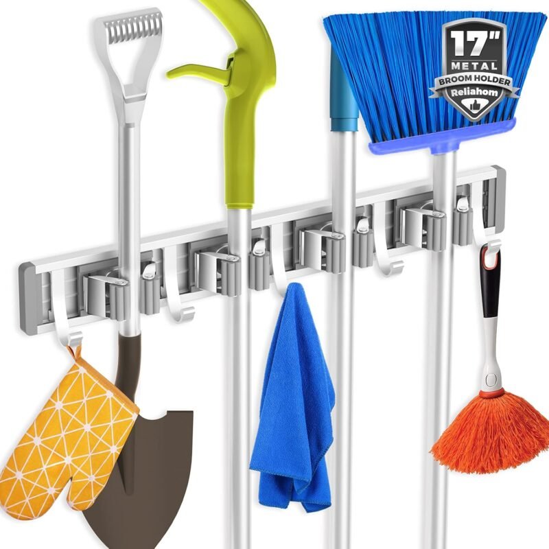 Maximize Your Space: The Ultimate Broom Holder Wall Mount for Tidy Organization