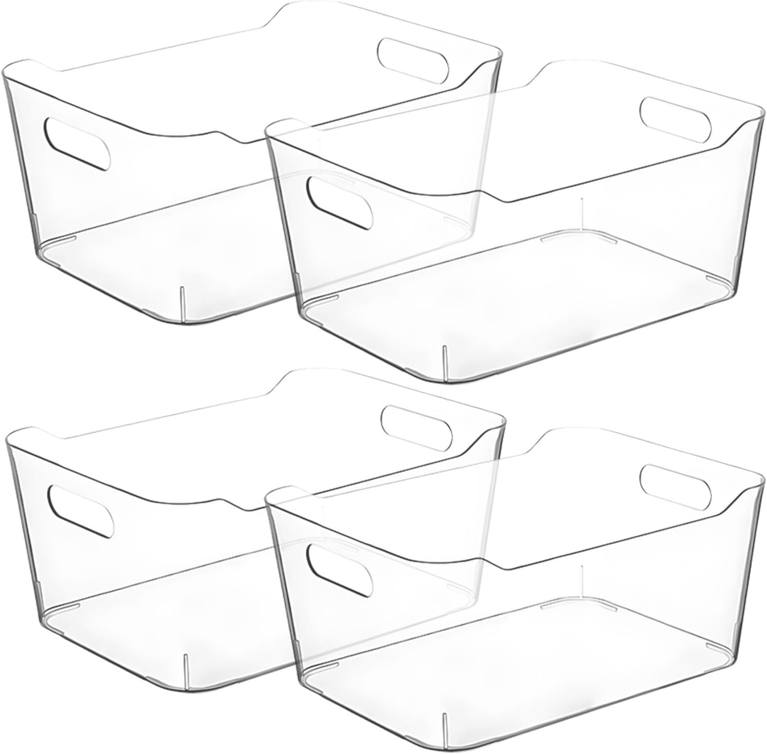 Maximize Your Space: Top Reviews for Clear Storage Bins & Kitchen Organizers!