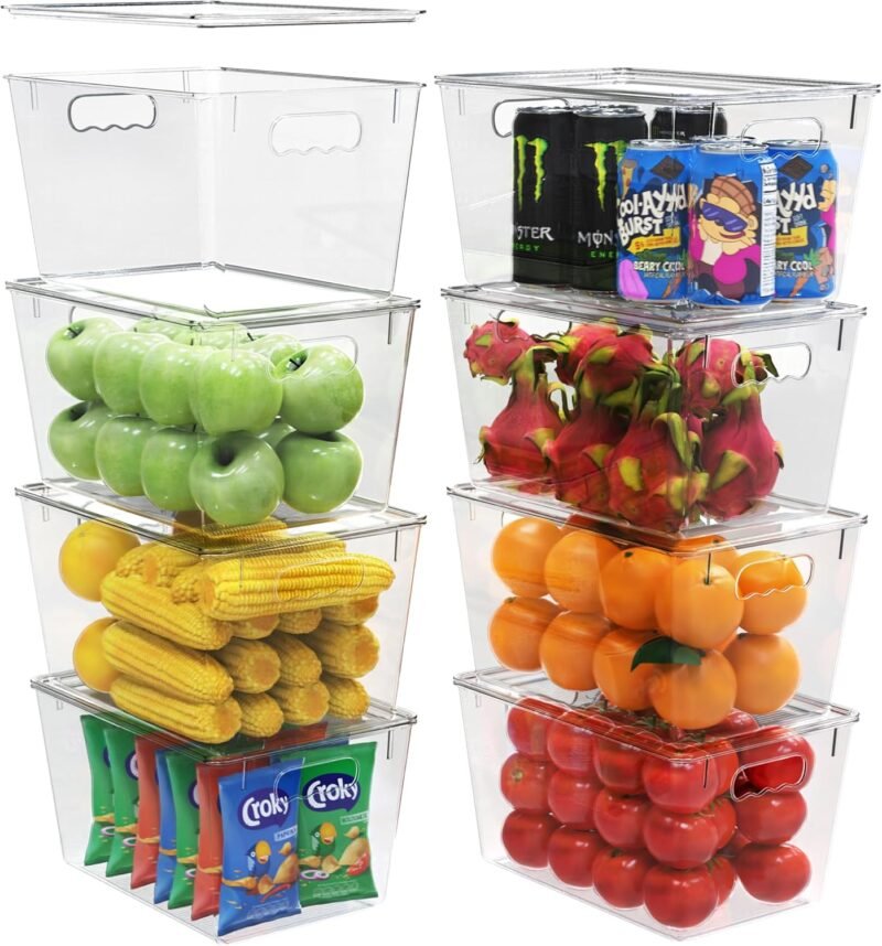 Maximize Your Space: YAN & HIN Stackable Clear Storage Bins Review