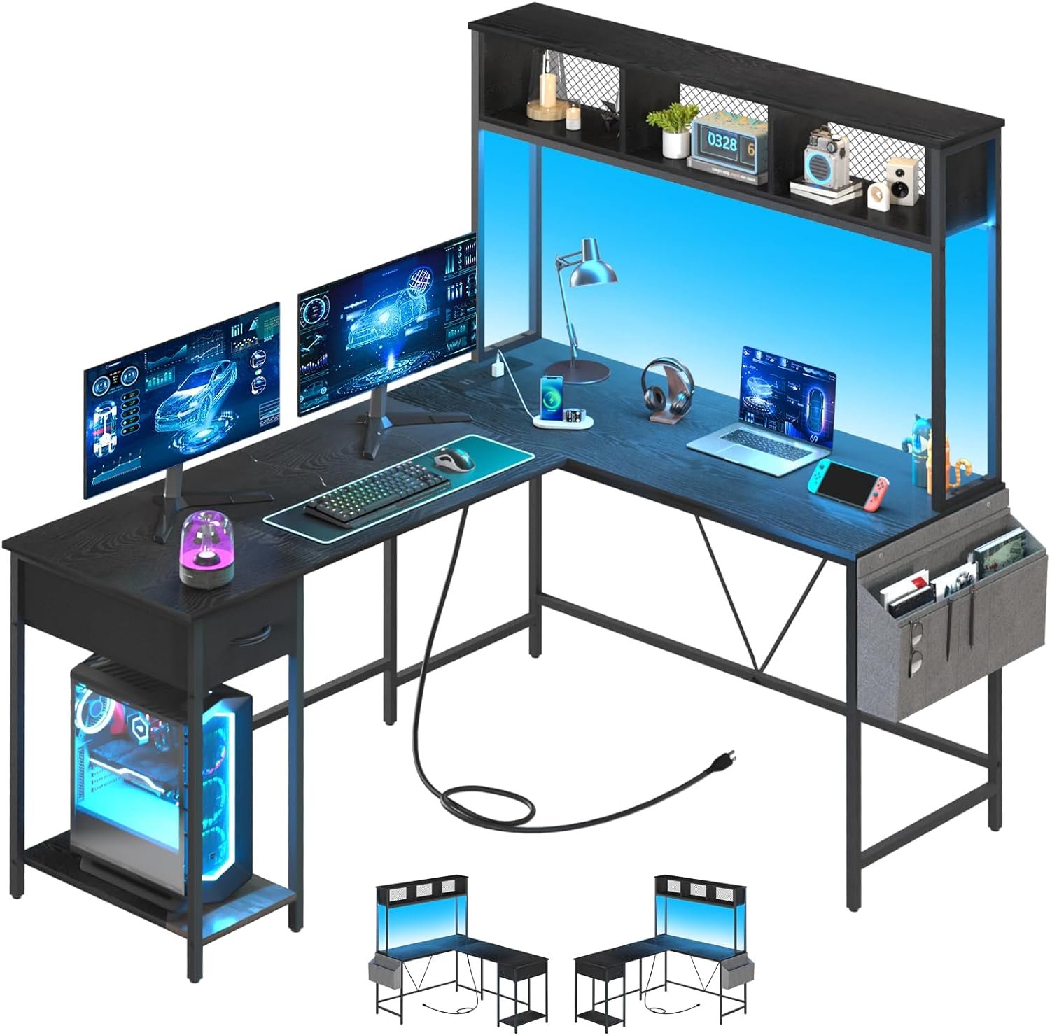 Maximize Your Space: Yoobure L-Shaped Gaming Desk Review